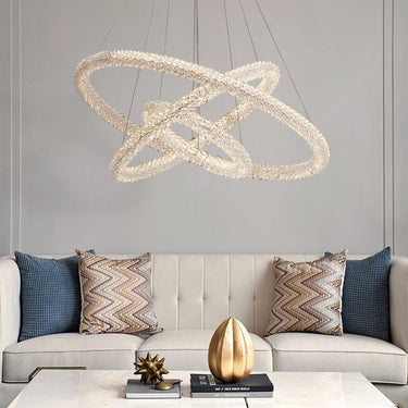 Celebrity Ring Crystal Chandelier Lamp - Casatrail.com